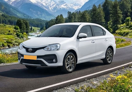 Etios Car Hire for Local Tour
